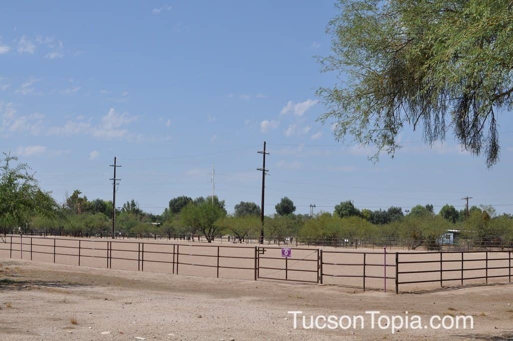 equestrian area at Brandi Fenton Memorial Park TucsonTopia