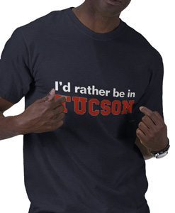 id rather be in tucson mens t shirt | "I'd Rather Be In Tucson" Men's T-Shirt