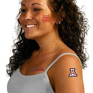 university of arizona temporary tattoos | What to Wear on University of Arizona Game Day - WOMEN
