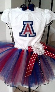 university of arizona tutu | What to Wear on University of Arizona Game Day - LITTLE GIRLS