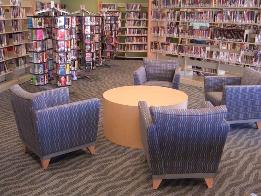 seating at Kirk-Bear Canyon Library