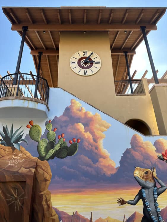 La Encantada Mall Clock Mural Tucson | Ultimate Guide to La Encantada