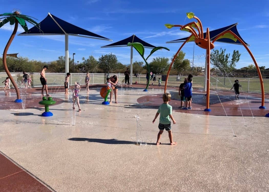 Splash Pad Purple Heart Park | 5 Best Splash Pads in Tucson
