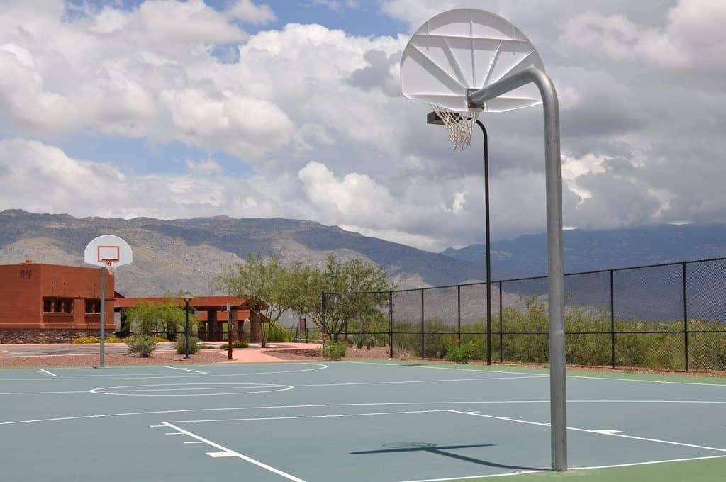 basketball court at Coyote Creek Recreation Center | Neighborhood Spotlight: Coyote Creek