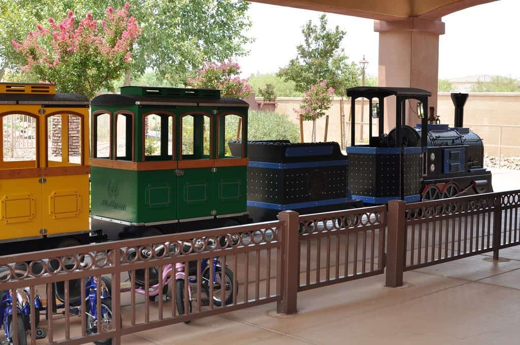 miniature train at Rancho Sahuarita | Neighborhood Spotlight: Rancho Sahuarita
