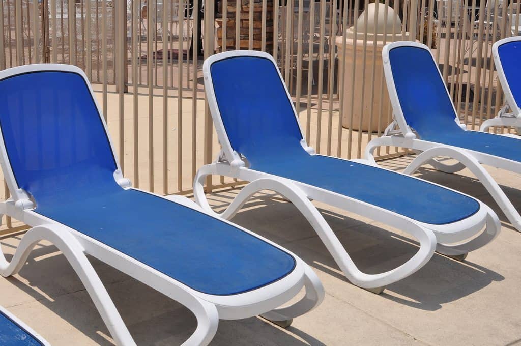 tanning chairs at Rancho Sahuarita | Neighborhood Spotlight: Rancho Sahuarita