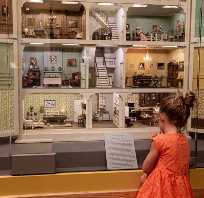 young girl Mini Time Machine Museum Miniatures Tucson | The Mini Time Machine Museum of Miniatures - Attraction Guide