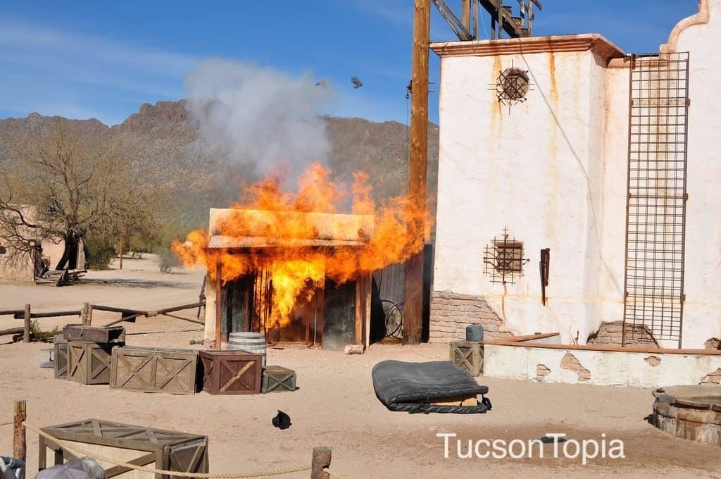 Old Tucson stunt shows | Old Tucson - Attraction Guide