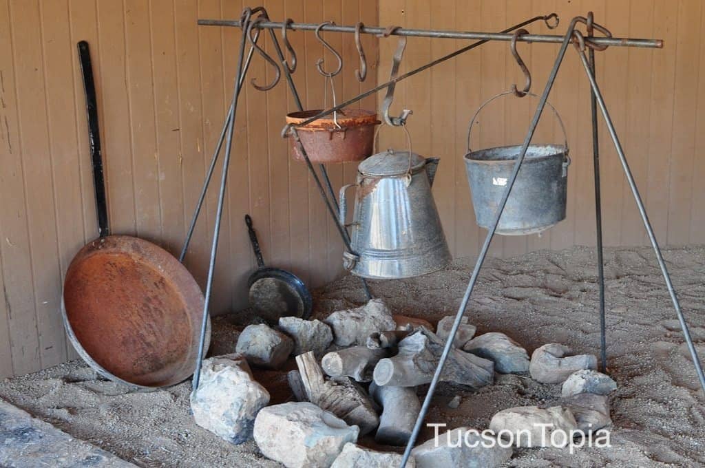 campfire at Old Tucson | Old Tucson - Attraction Guide
