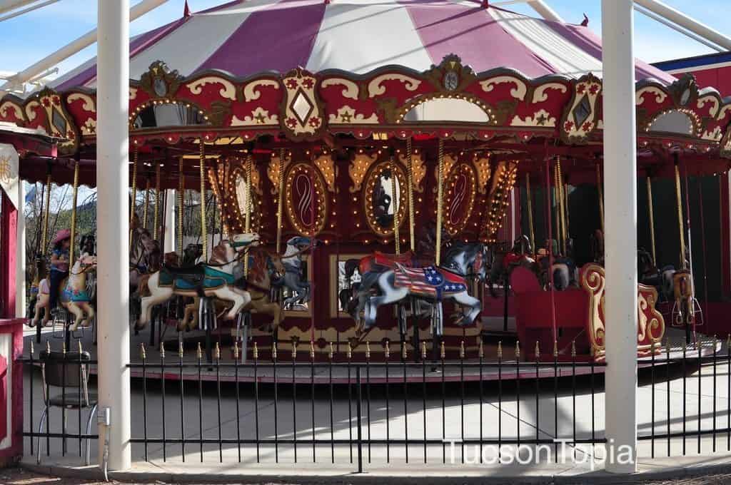 carousel rides are included with General Admission | Old Tucson - Attraction Guide