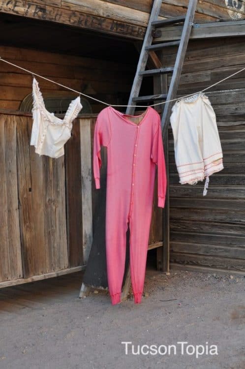 laundry at Old Tucson | Old Tucson - Attraction Guide