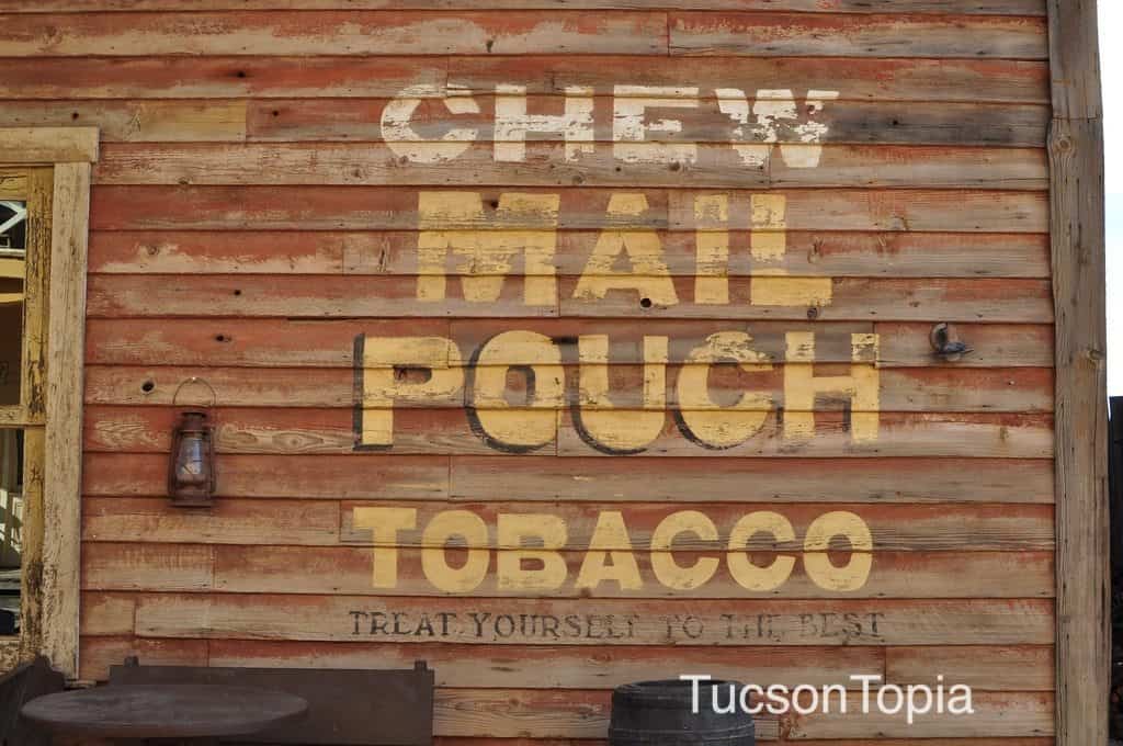 tobacco at Old Tucson | Old Tucson - Attraction Guide