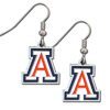 University-of-Arizona-Dangle-Earrings