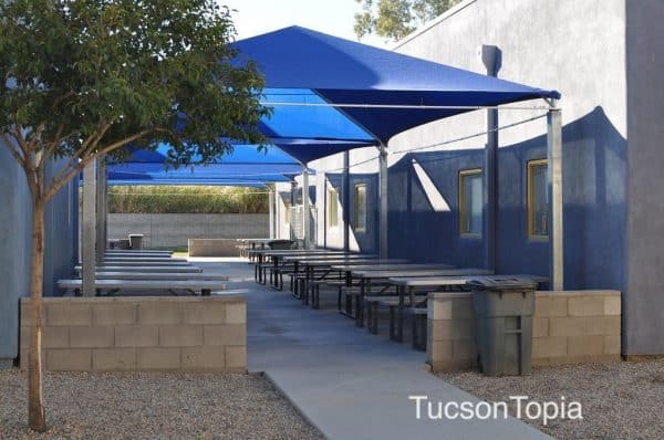 outdoor dining area at Sonoran Science Academy Tucson K 8 | outdoor dining area at Sonoran Science Academy Tucson, K-8