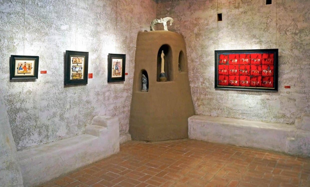 sculptures and art at DeGrazia Gallery in the Sun