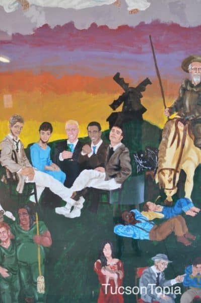 mural by a former Salpointe Catholic High School student | mural by a former Salpointe Catholic High School student