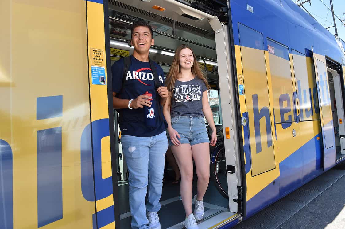University of Arizona College Students Tucson Streetcar | Tucson Streetcar Guide - Parking, Passes, and Things To Do