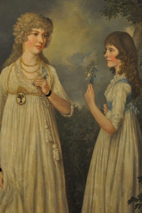 Portrait of Widow and Daughter by Ralph Earl at UA Museum of Art | The University of Arizona Museum of Art - Attraction Guide
