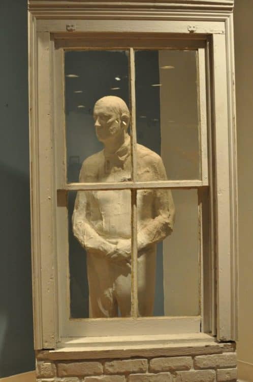 man behind the window at UA Museum of Art | The University of Arizona Museum of Art - Attraction Guide