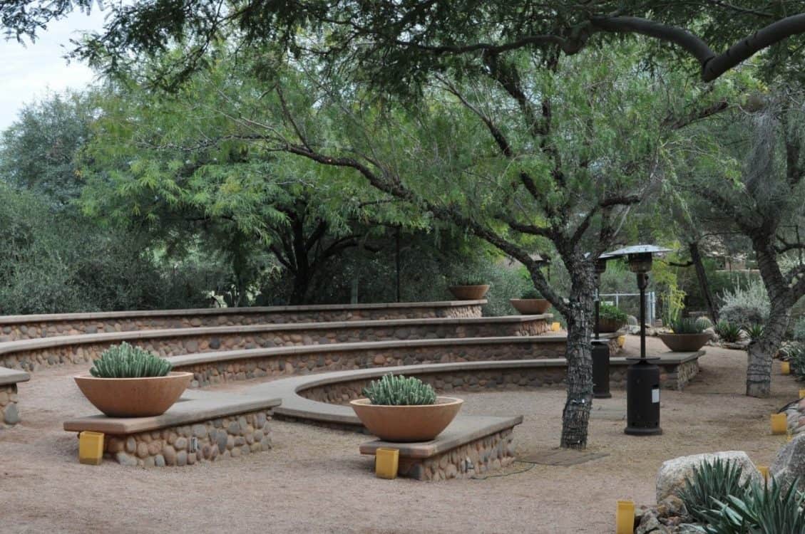 event space at Desert Botanical Garden