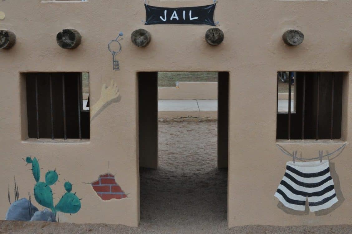 jail at McCormick-Stillman Railroad Park