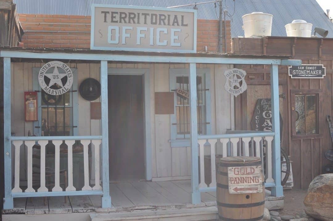 Territorial Office at Trail Dust Town