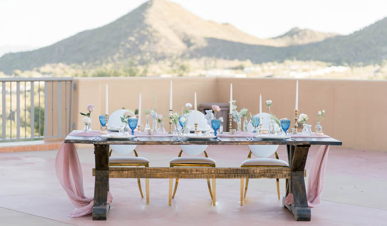 Wedding Party Table JW Marriott Tucson Starr Pass Resort | Resort Report: JW Marriott Tucson Starr Pass Resort & Spa