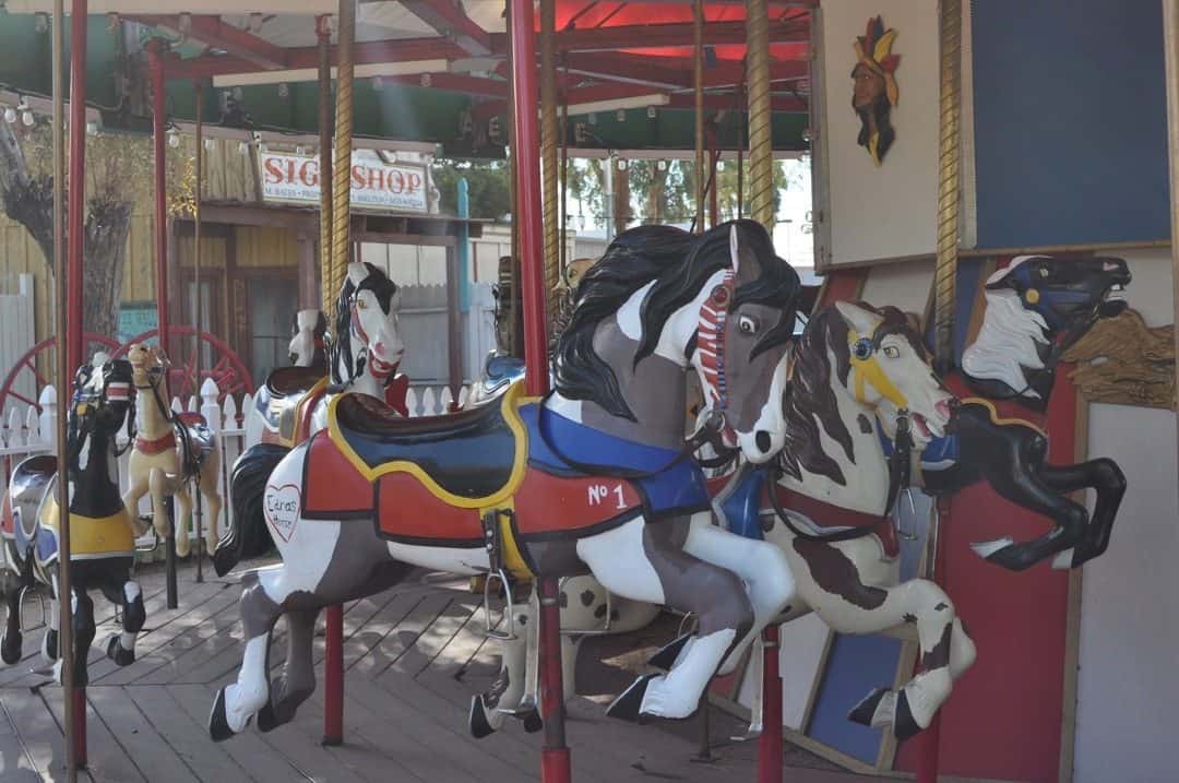 carousel at Trail Dust Town