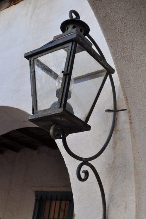 lantern at Mission San Xavier del Bac
