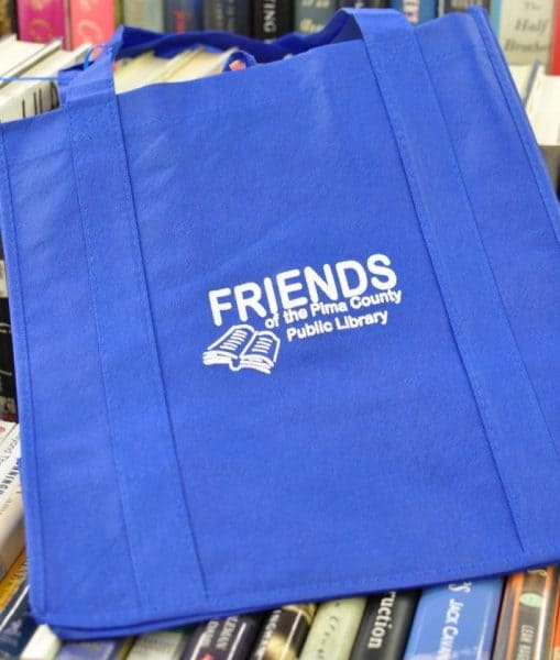 Friends of the Pima County Public Library book bag | Friends of the Pima County Public Library - Book Sale Guide