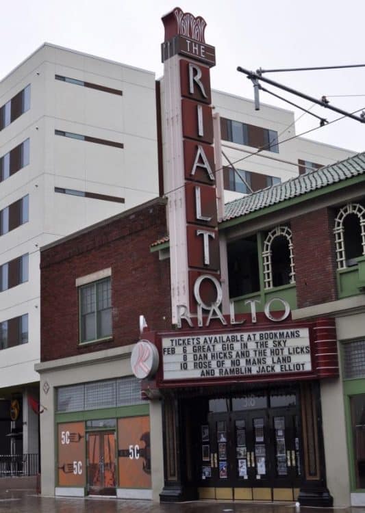 The Rialto Theatre in Downtown Tucson