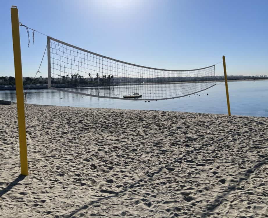 Beach Volleyball Campland on the Bay | ROAD TRIP: Tucson to San Diego