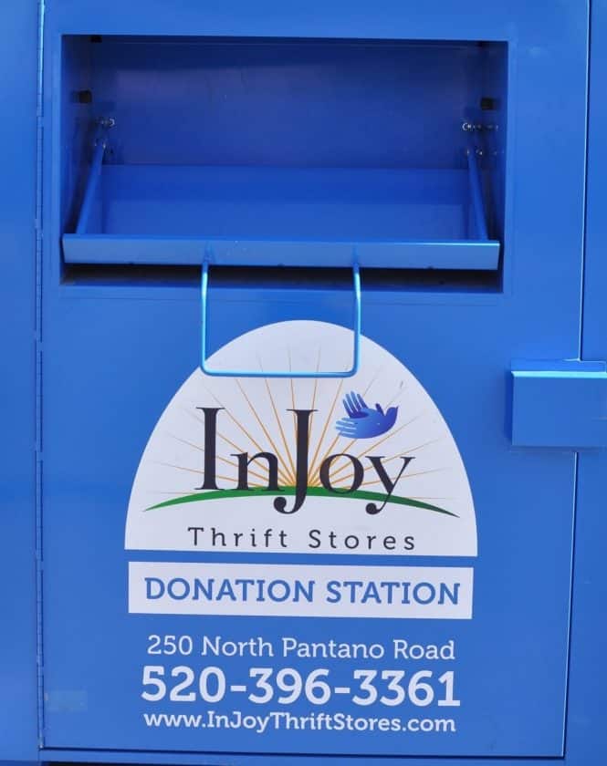 InJoy Thrift Store Drop Boxes in Tucson