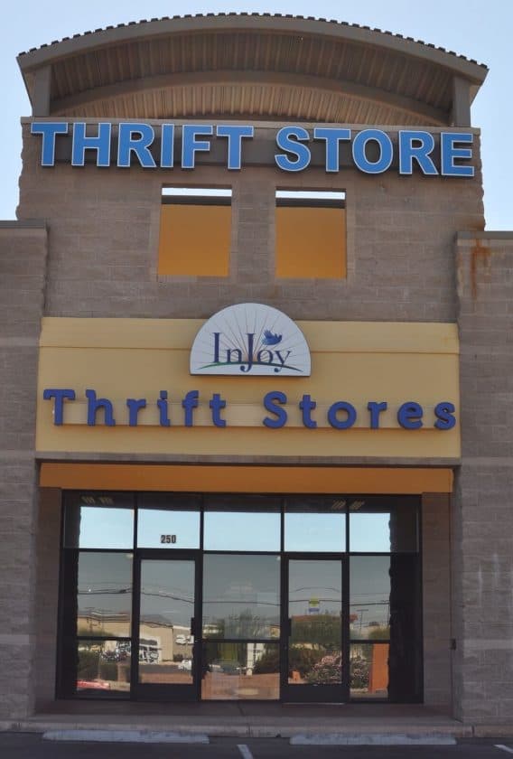 InJoy Thrift Store Entrance