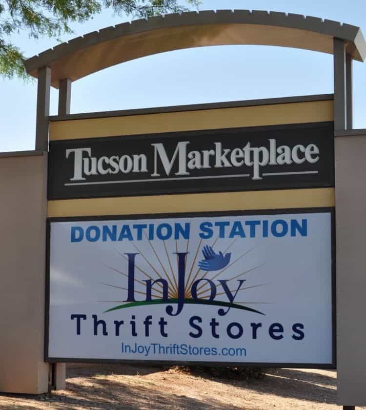 InJoy Thrift Store in Tucson Marketplace