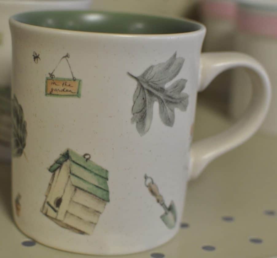 garden mug at InJoy Thrift Store