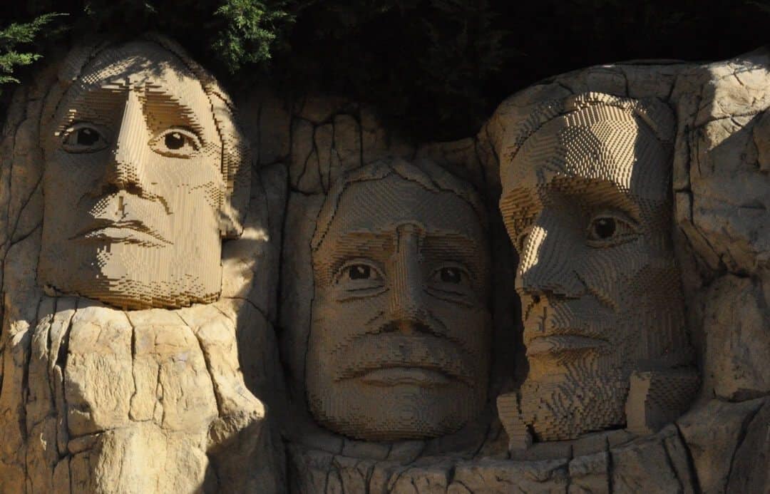 LEGO Mount Rushmore | ROAD TRIP: Tucson to Carlsbad