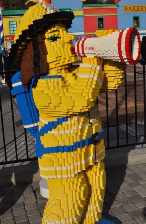 LEGO firefighter | ROAD TRIP: Carlsbad
