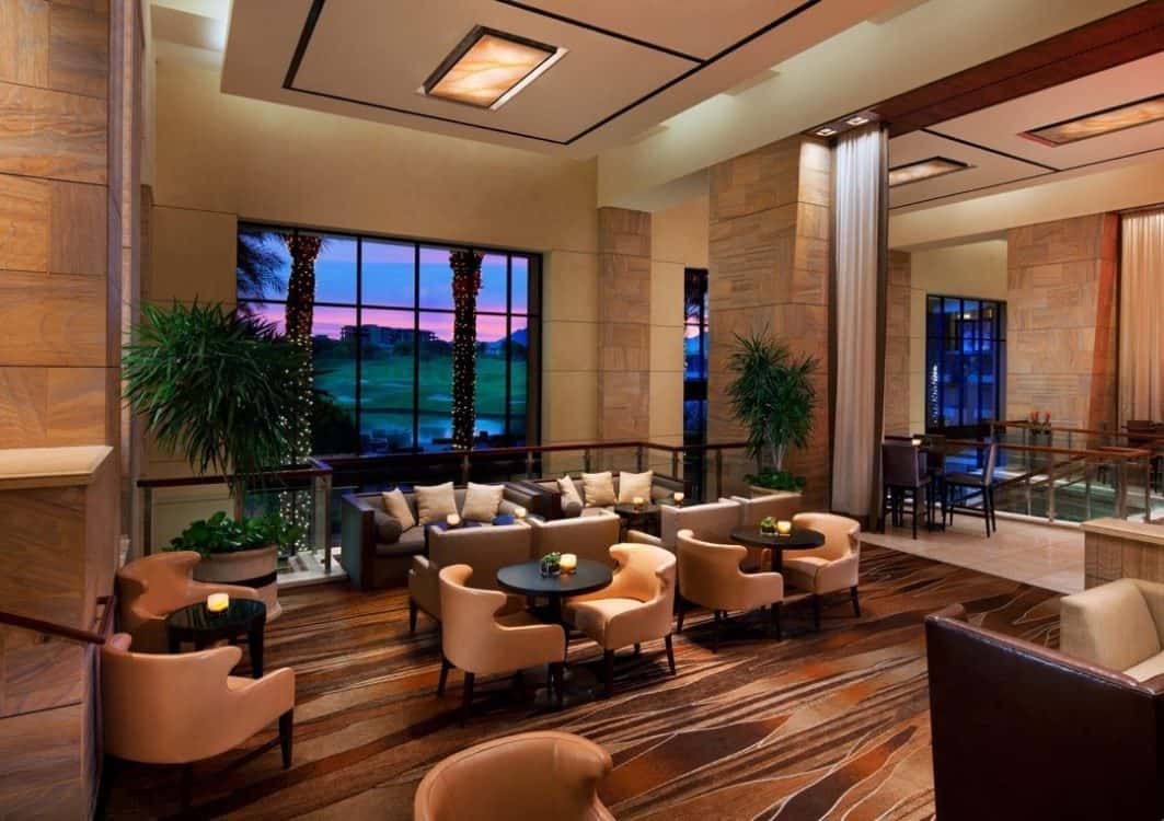 The Westin Kierland Resort - Lobby at Dusk