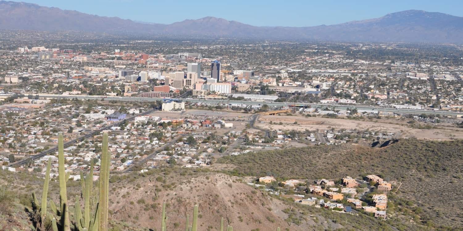 view from Tumamoc Hill Tucson | 40 Things For Teens To Do in Tucson