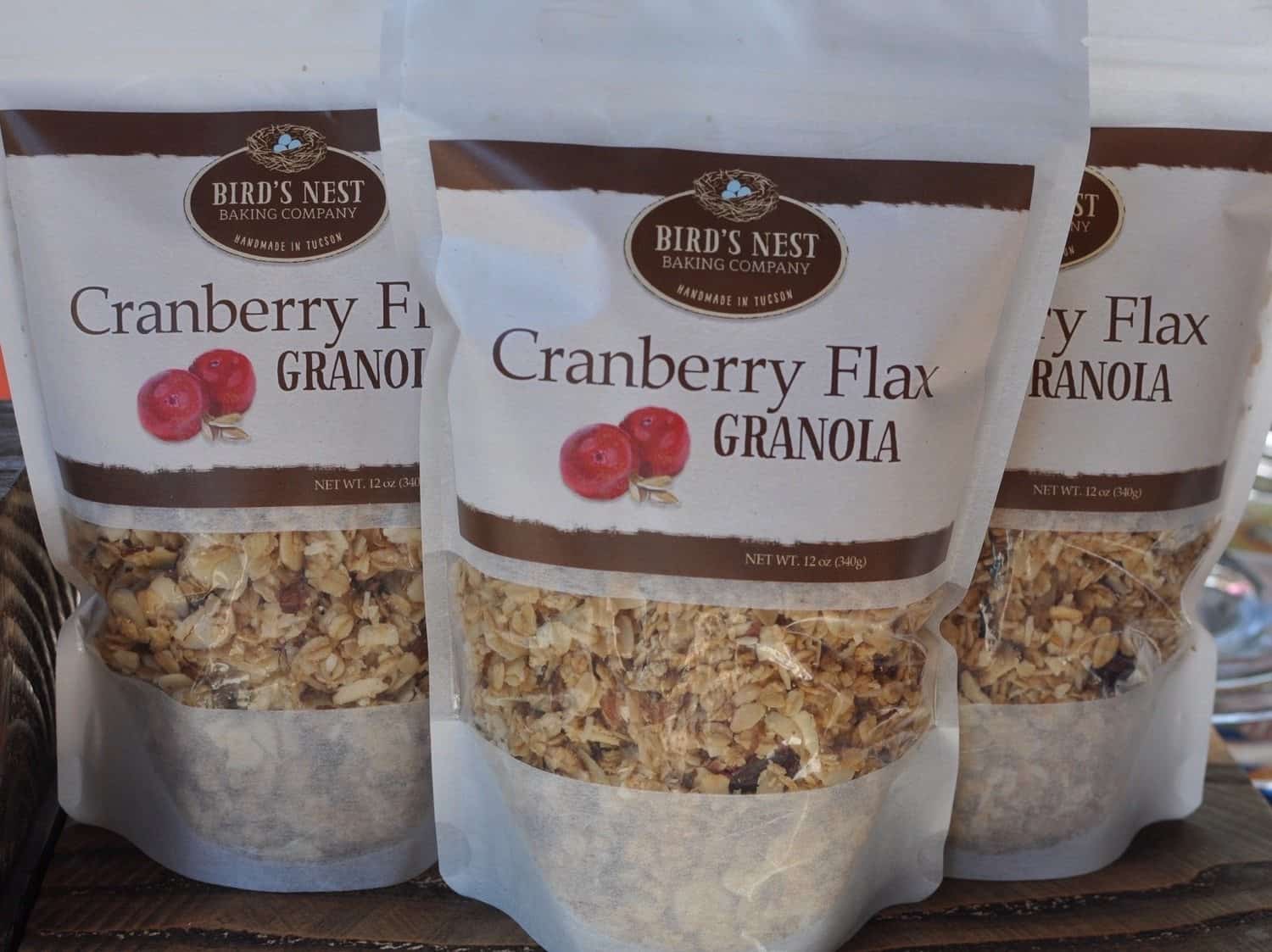 Cranberry Flax Granola by Bird's Nest Baking Company