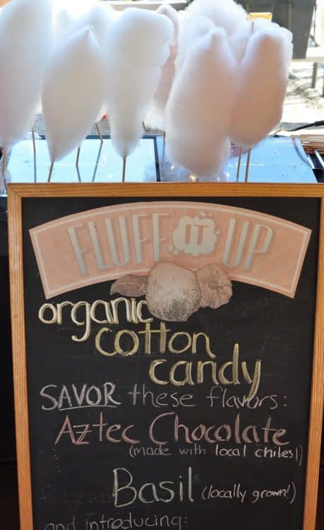 Fluff It Up Organic Cotton Candy at Savor Food & Wine Festival