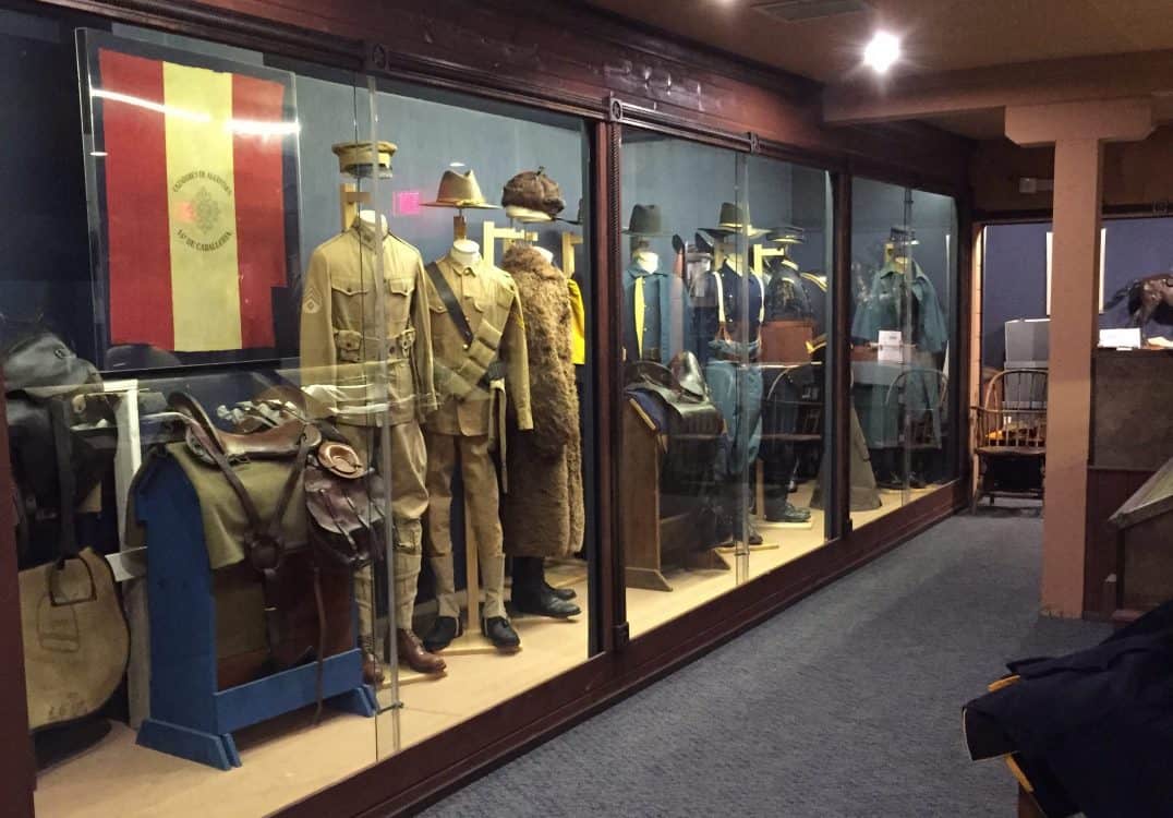 displays at Museum of the Horse Soldier