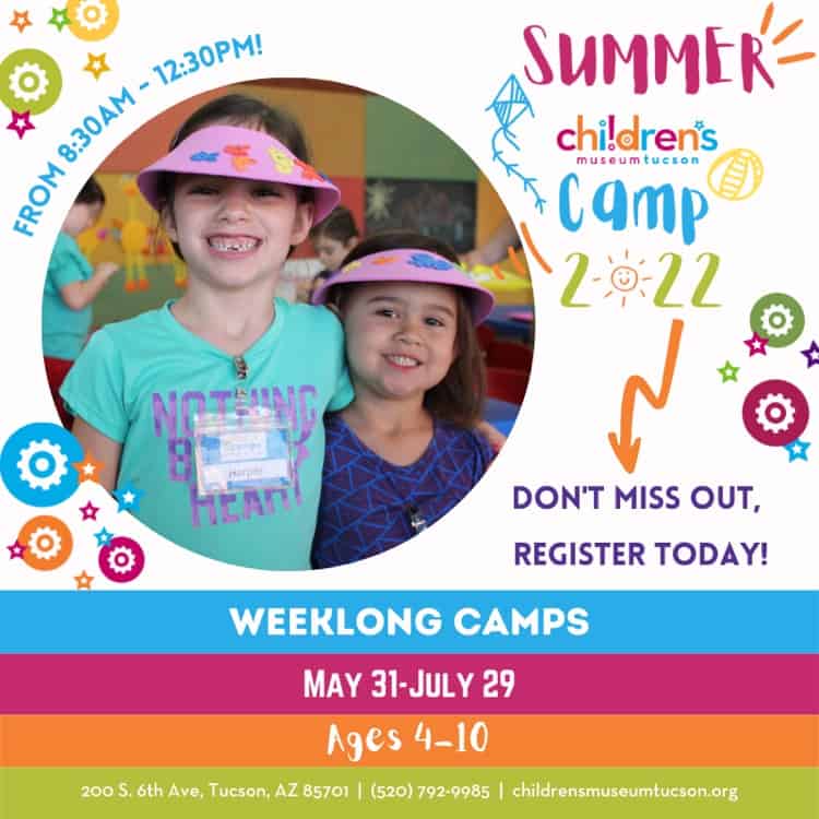 Childrens Museum Tucson Summer Camps 2022 1 | Academic Camps in Tucson - Summer 2022