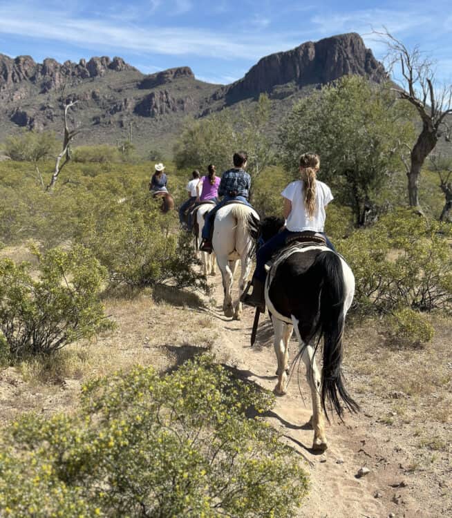 Slow Ride Horseback White Stallion Ranch Tucson Arizona | White Stallion Ranch: An All-Inclusive Vacation in Tucson