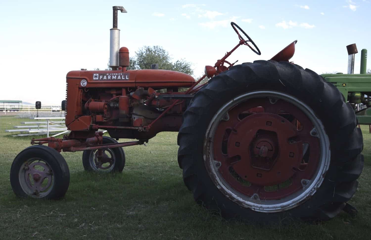 mccormick farmall tractor at Marana Pumpkin Patch & Farm Festival