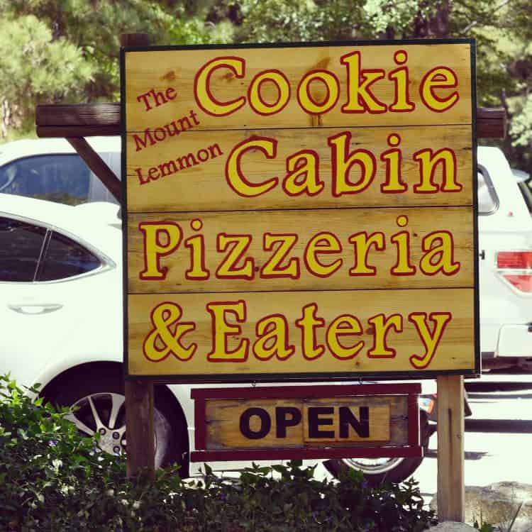 Cookie Cabin Pizzeria Eatery Mount Lemmon