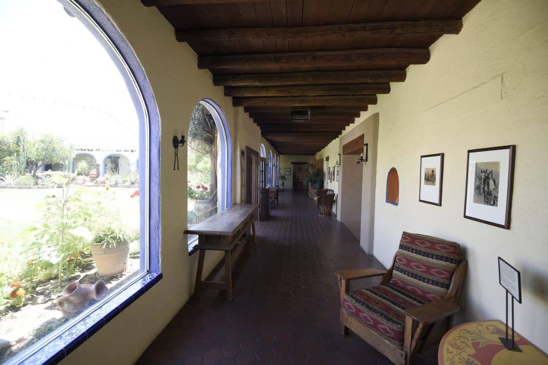 historic halls at Hacienda Del Sol