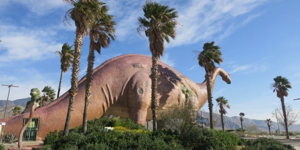 Cabazon Dinosaurs Brachiosaurus | Road Trip: Tucson to Universal Studios Hollywood