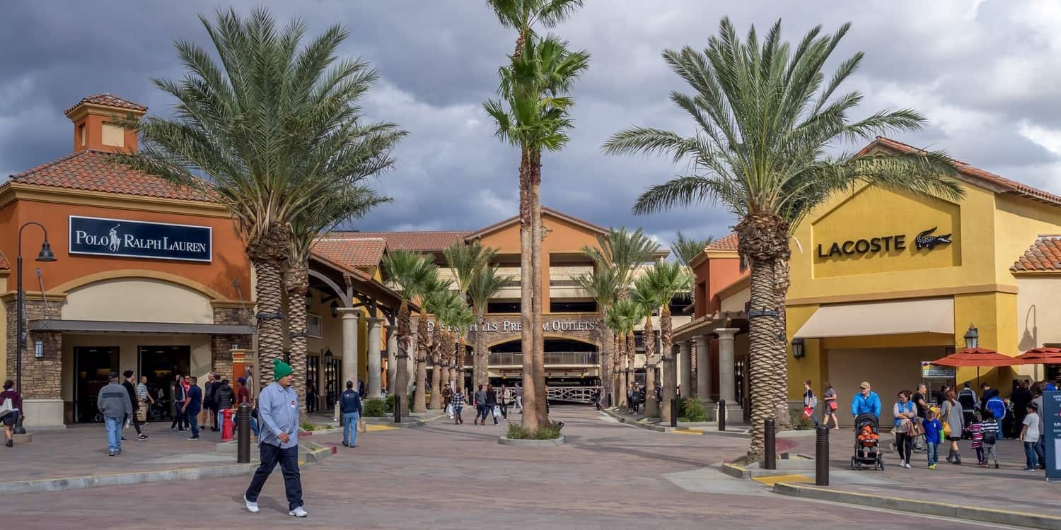 Desert Hills Premium Outlets Cabazon CA | Road Trip: Tucson to Irvine